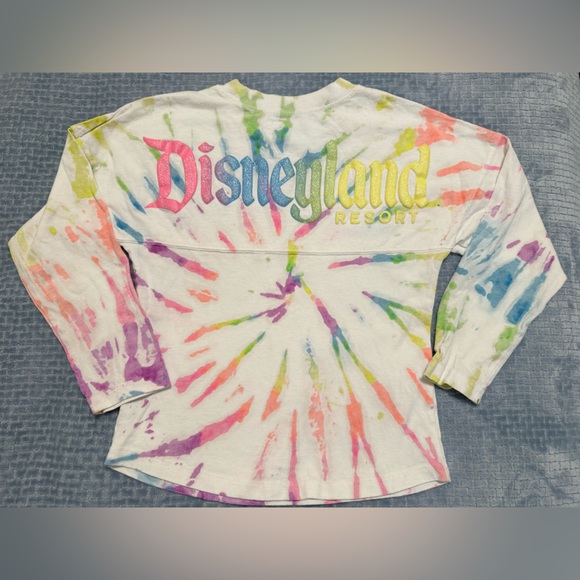 Disneyland Spirit Jersey Tie-Dye Kids Shirt size small preowned - Picture 1 of 7